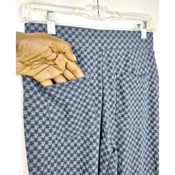 Betabrand Womens Pants Leggings Straight Leg Blue Size Small - Picture 4 of 7